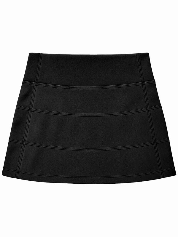 Belle Cher Black Tennis Skort