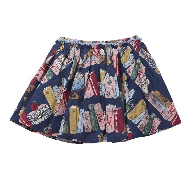 Pink Chicken Gianna Skirt in Bookshelf (size 4-6)