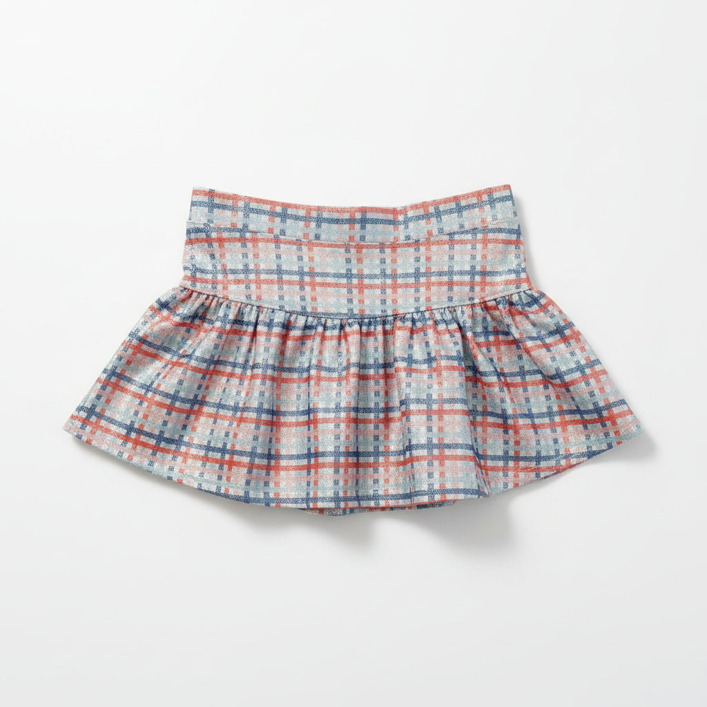 Azarhia London Gingham Shimmer Skort