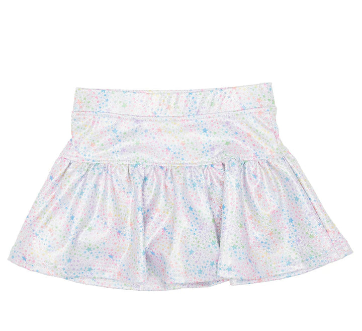 Azarhia Star Shimmer Gathered Skort