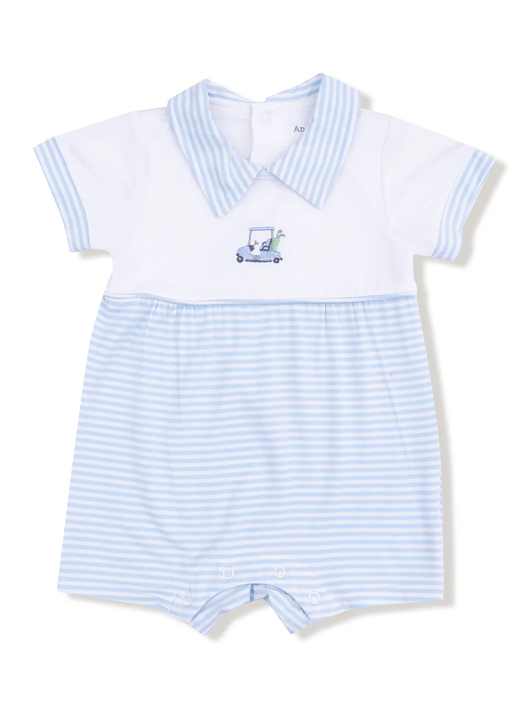 Angel Dear Blue Baby Golf Cart Polo Shortie