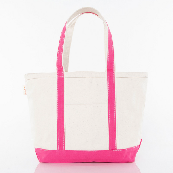 Medium Classic Tote – Hot Pink