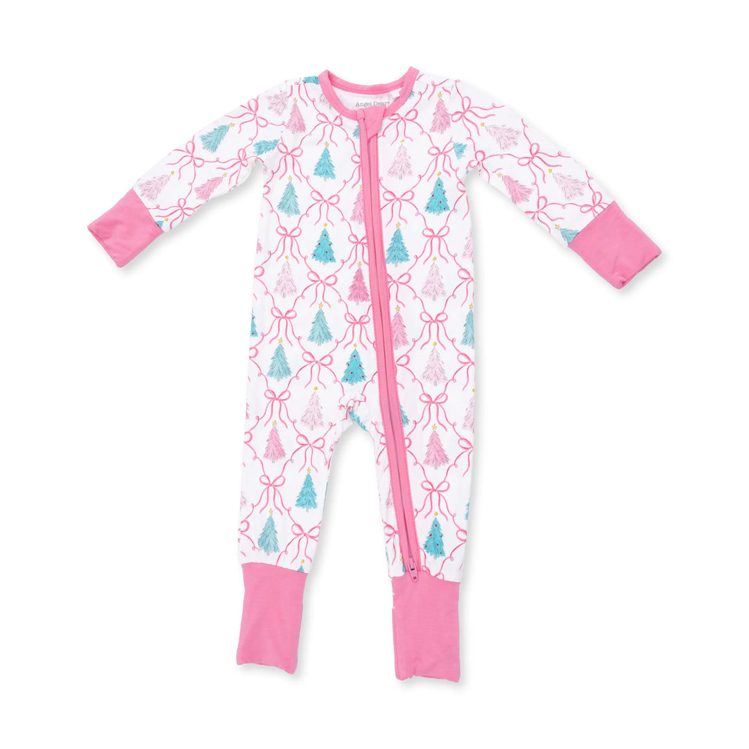Angel Dear Bow Trellis Tree Convertible Romper