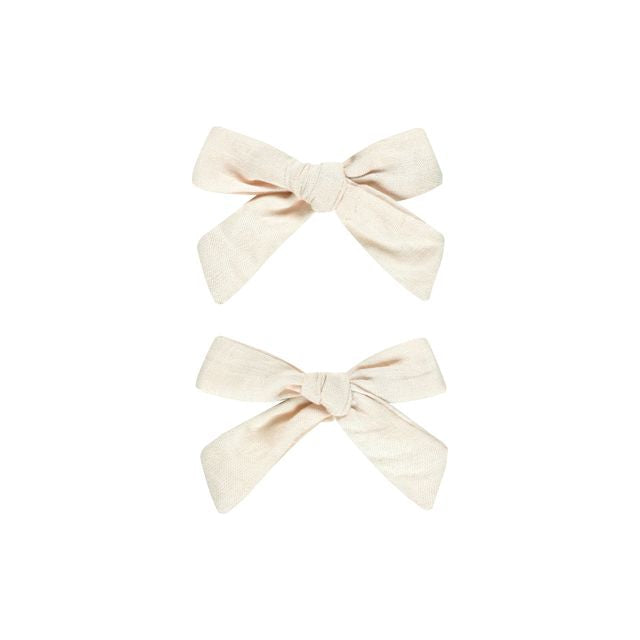 Rylee & Cru Antique White Bows-Set of 2