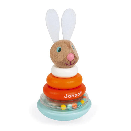Janod Stackable Roly Poly Rabbit