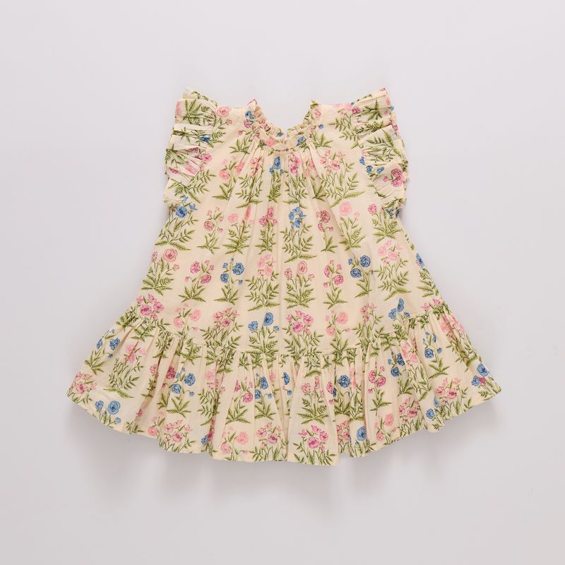 Pink Chicken Harper Dress in Leafy Floral (size 7-10)