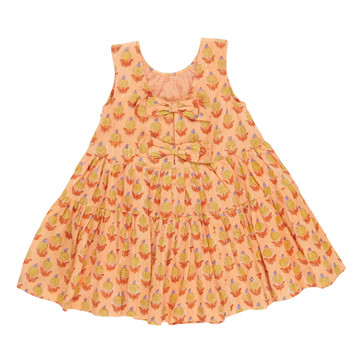Pink Chicken Orange Dahlia Eloise Dress (sizes 2-6)