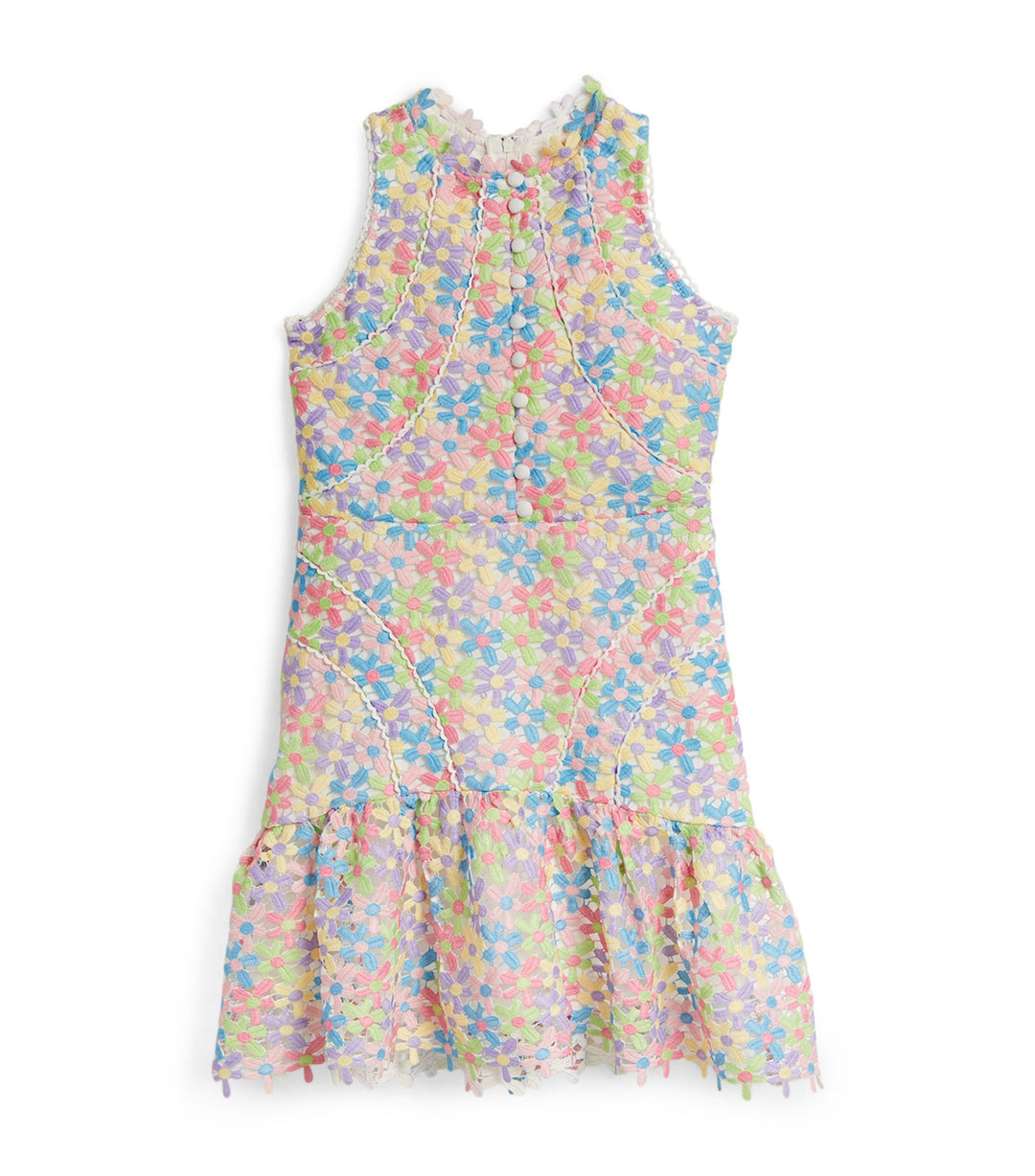 Marlo Giselle Floral Embroidered Dress