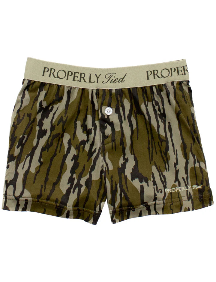 Properly Tied Inlet Boxer in Mossy Oak