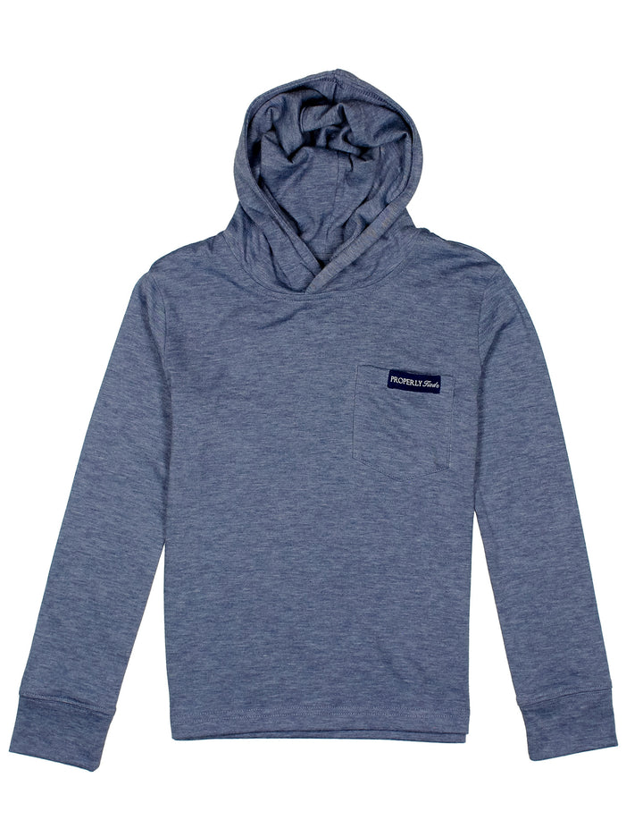 Portland Hoodie in Denim