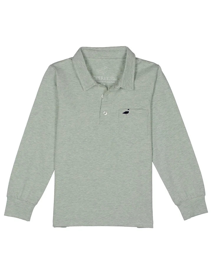 Harrison Pocket Polo in Kudzu