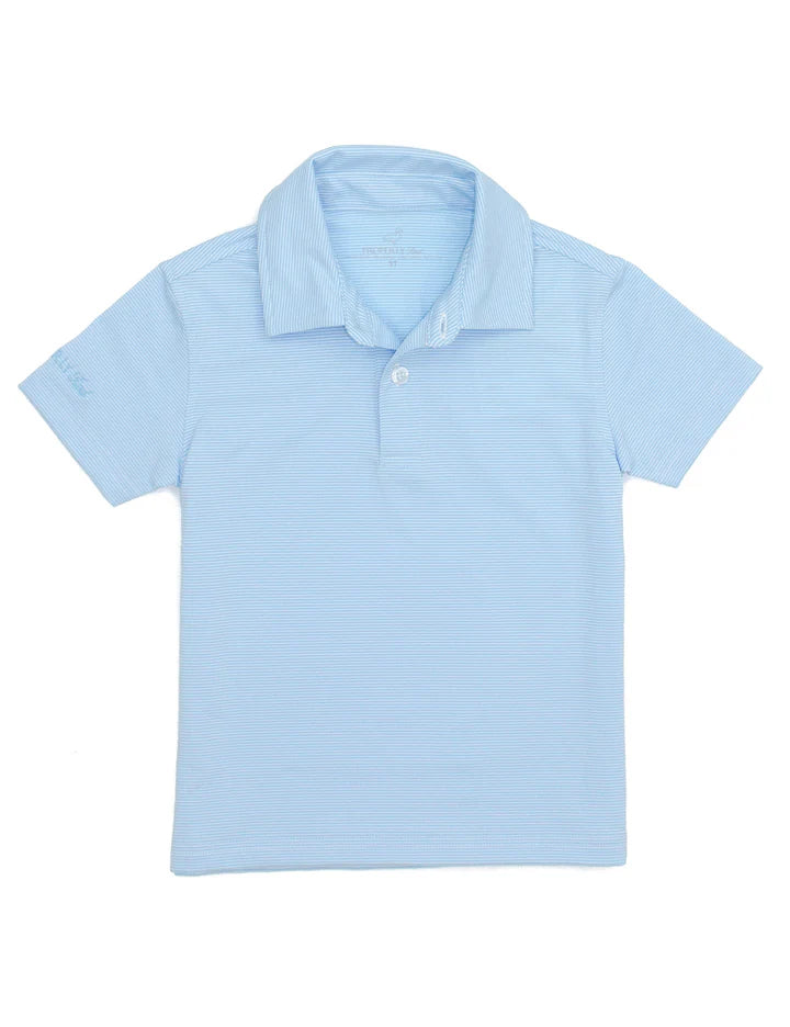 Properly Tied Gulfport Polo in Powder Blue