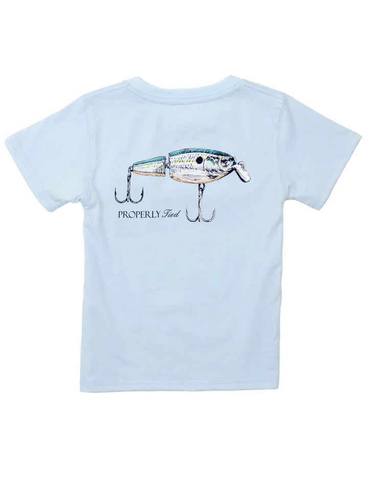 Properly Tied Swimbait Tee in Periwinkle