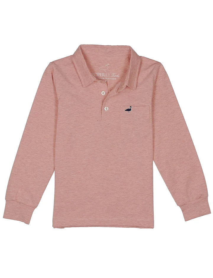 Harrison Pocket Polo in Canyon