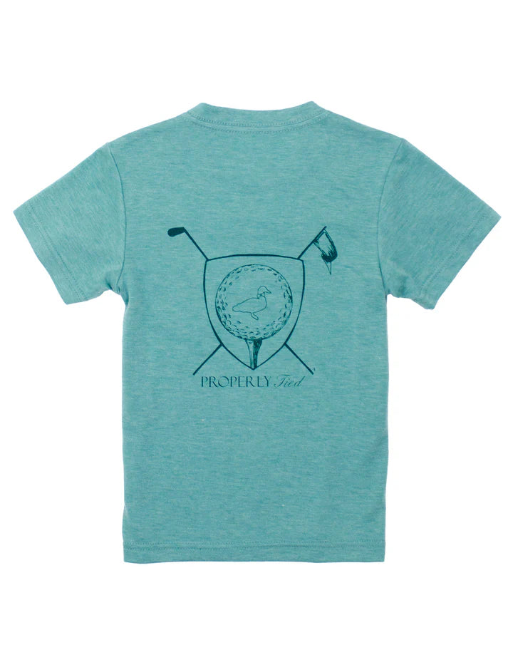 Properly Tied Portland Pocket Tee in Clover