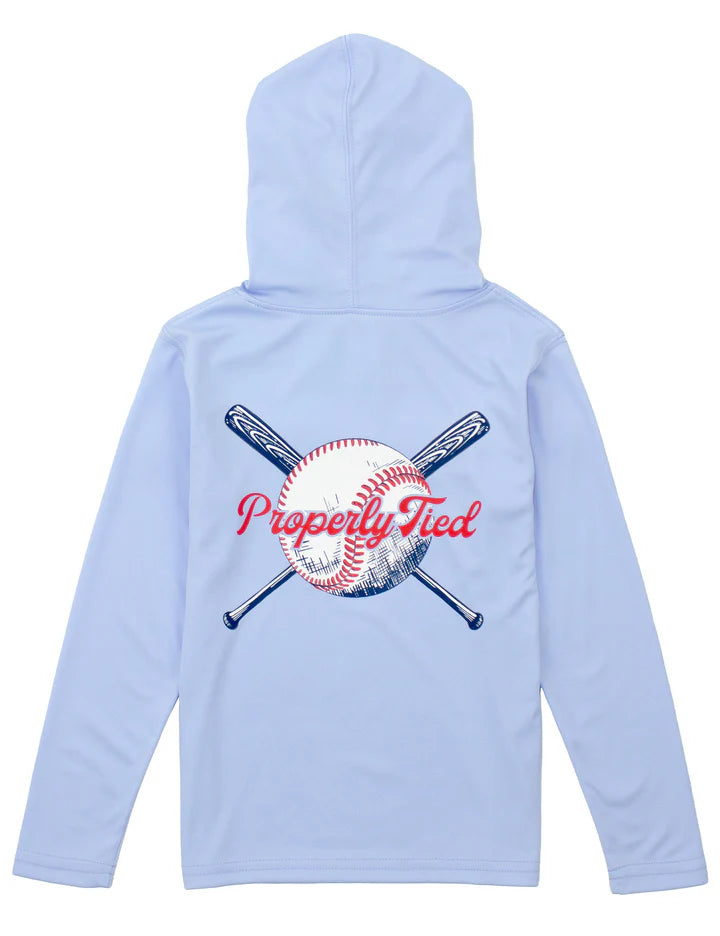 Properly Tied Shade Performance Hood in Play Ball