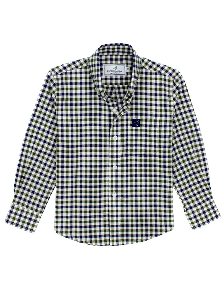 Classic Flannel Shirt in Tahoe