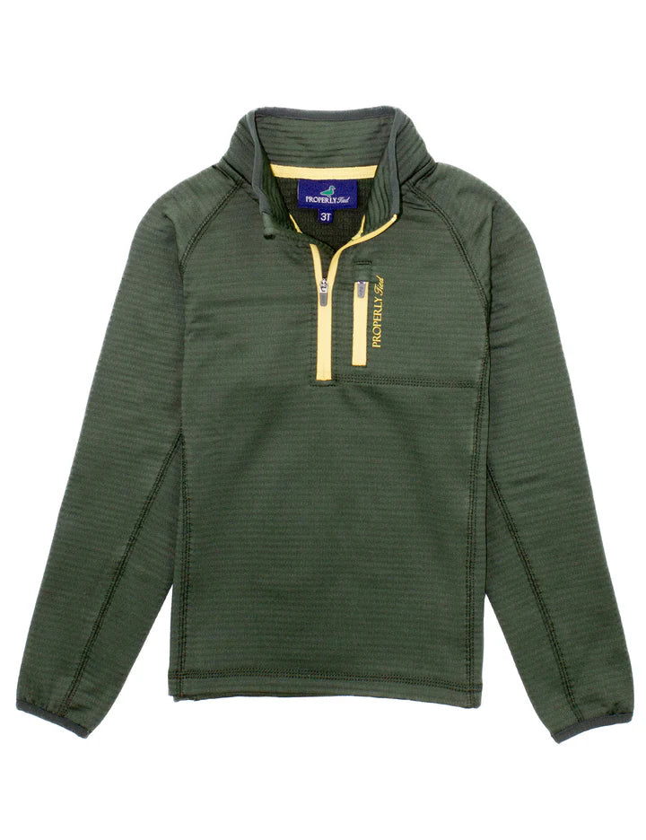 Properly Tied Fairhope Pullover in Forest