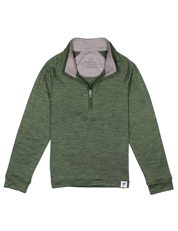 Clubhouse Quarter Zip in Fir