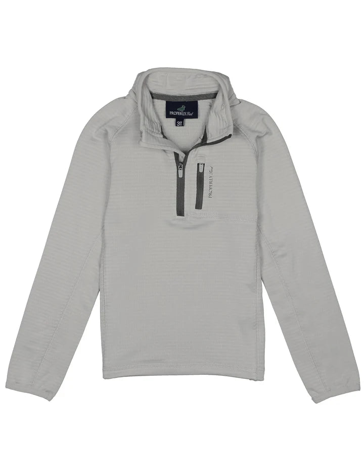 Fairhope Pullover in Granite