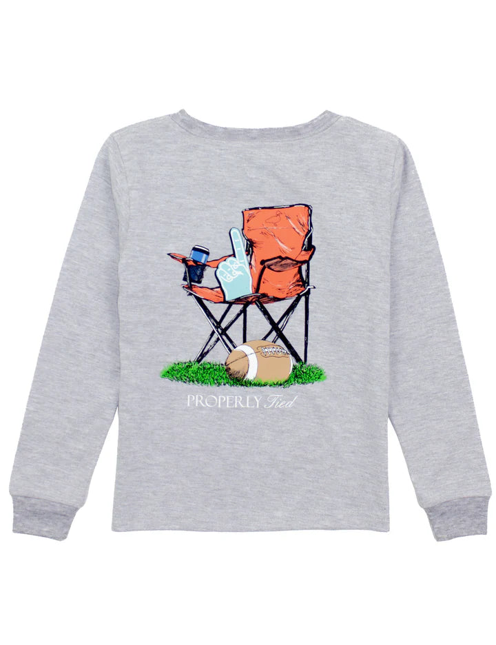 Properly Tied Sidelines Long Sleeve Tee