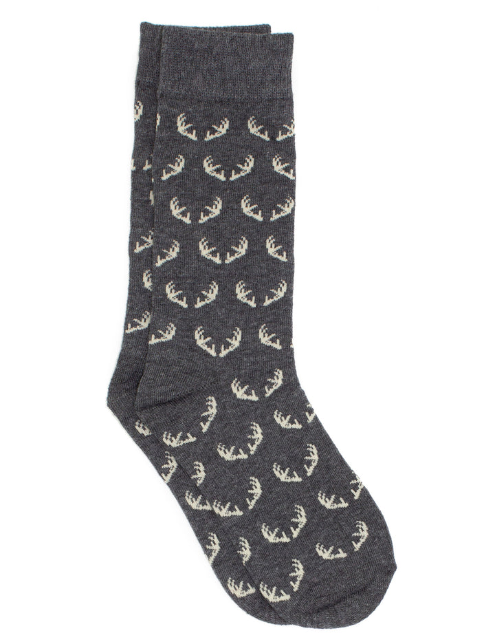 Lucky Duck Socks-Antlers