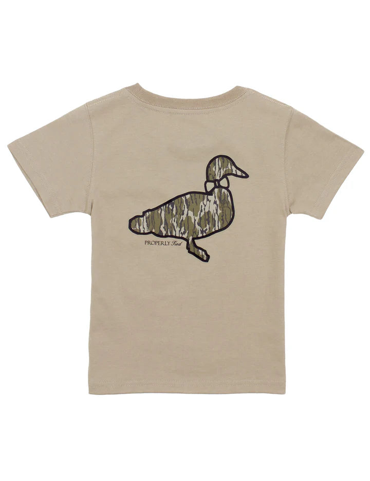 Properly Tied Mossy Oak Logo Tee