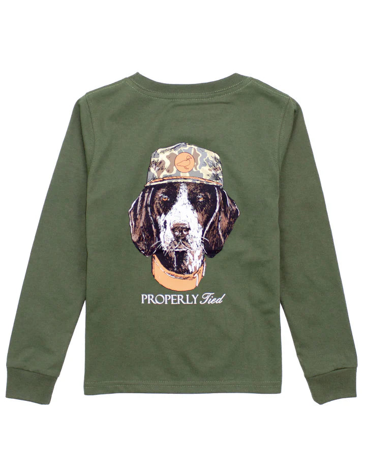 Properly Tied Man's BFF Long Sleeve Tee