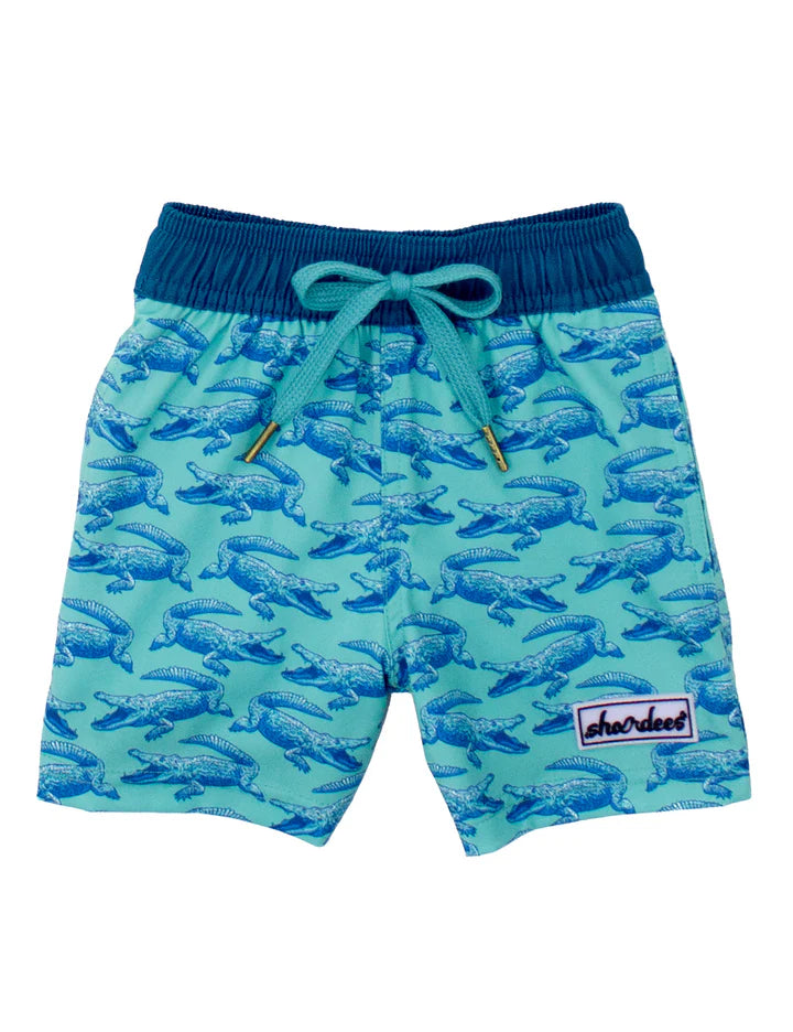 Properly Tied Shordees Swim Trunks in Chomp