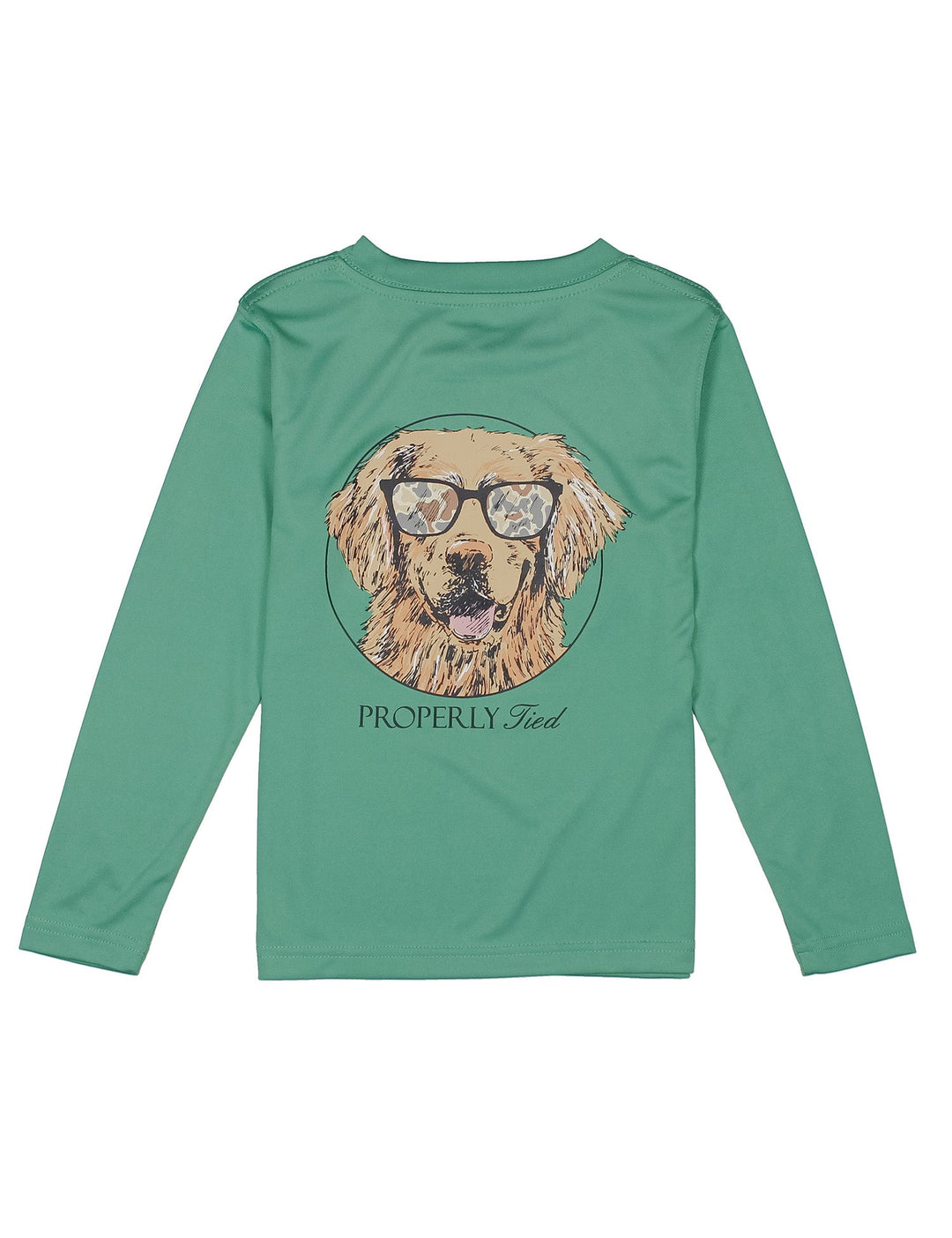 Properly Tied Performance LS Tee in Camo Companion