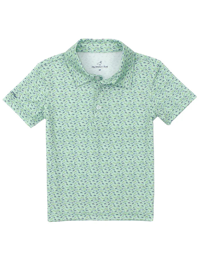 Properly Tied Inlet Polo in Off Shore Slam