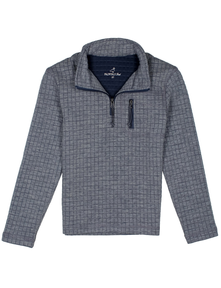 Delta Pullover in Dusk Blue
