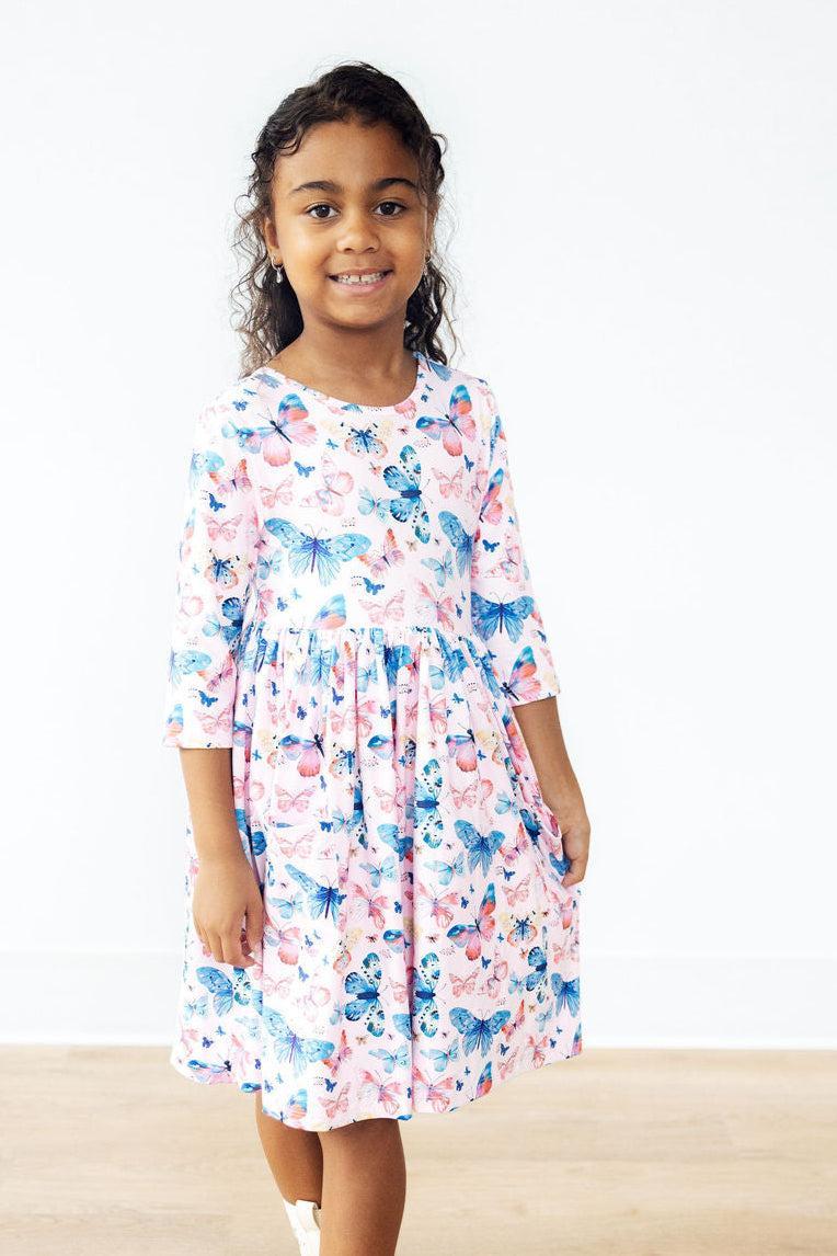 Mila & Rose Little Flutters Twirl Dress