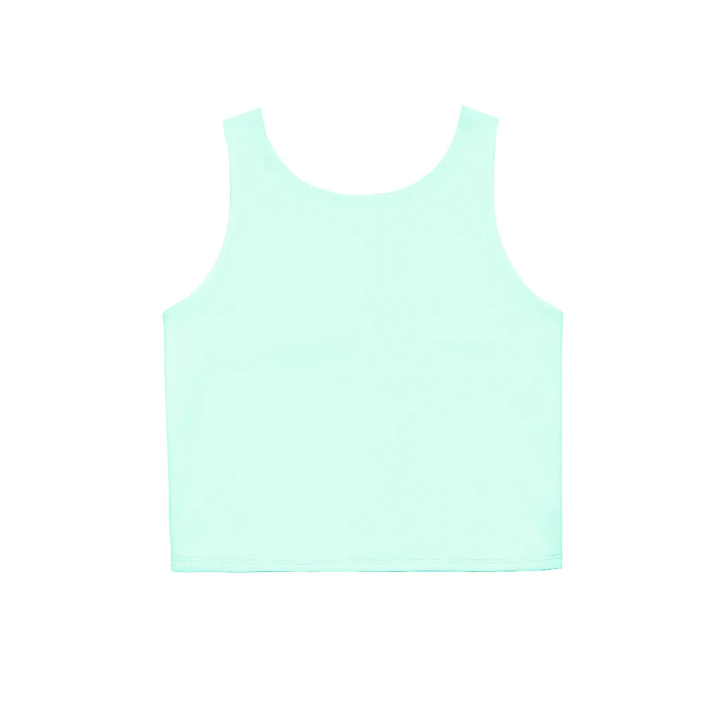 Belle Cher Teal Racerback Top