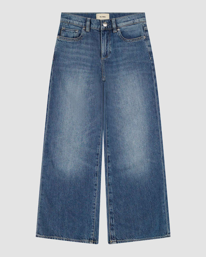 DL1961 Nini Wide Leg Jean in Blue Harbour