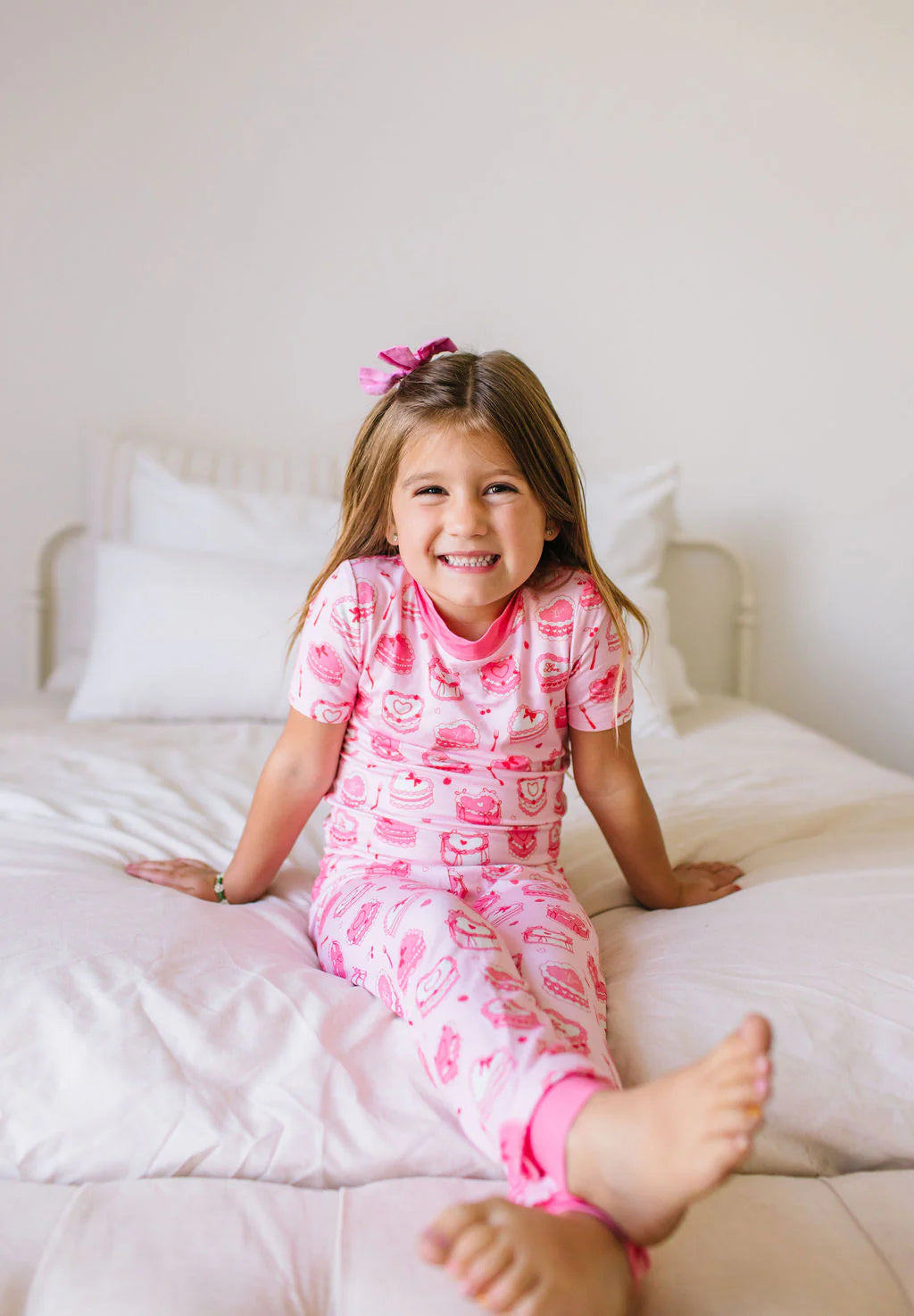 Ollie Jay Pajama Set in Eat Your Heart Out