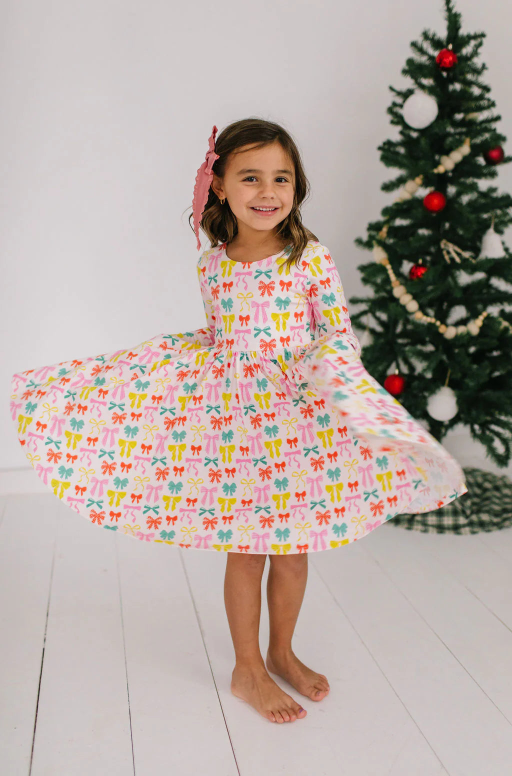Ollie Jay Gwendolyn Dress in Holiday Bows