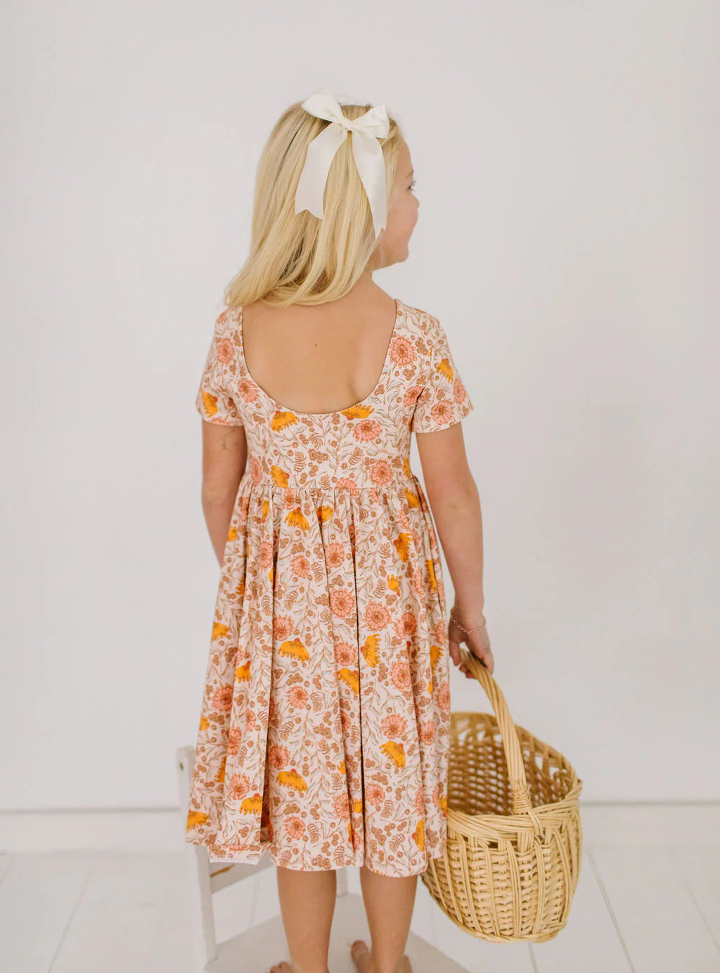 Ollie Jay Classic Twirl Dress in Boho Floral