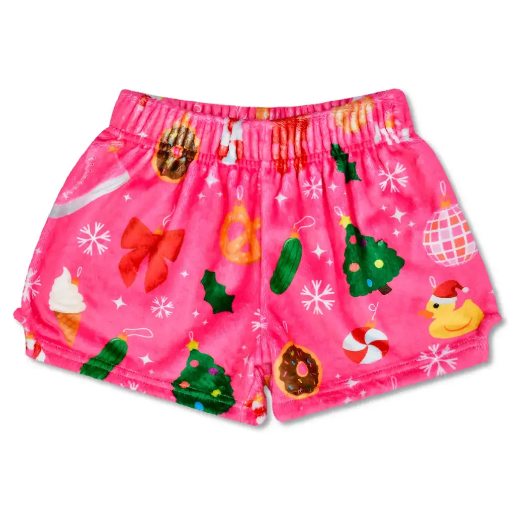 Ornament Plush Shorts