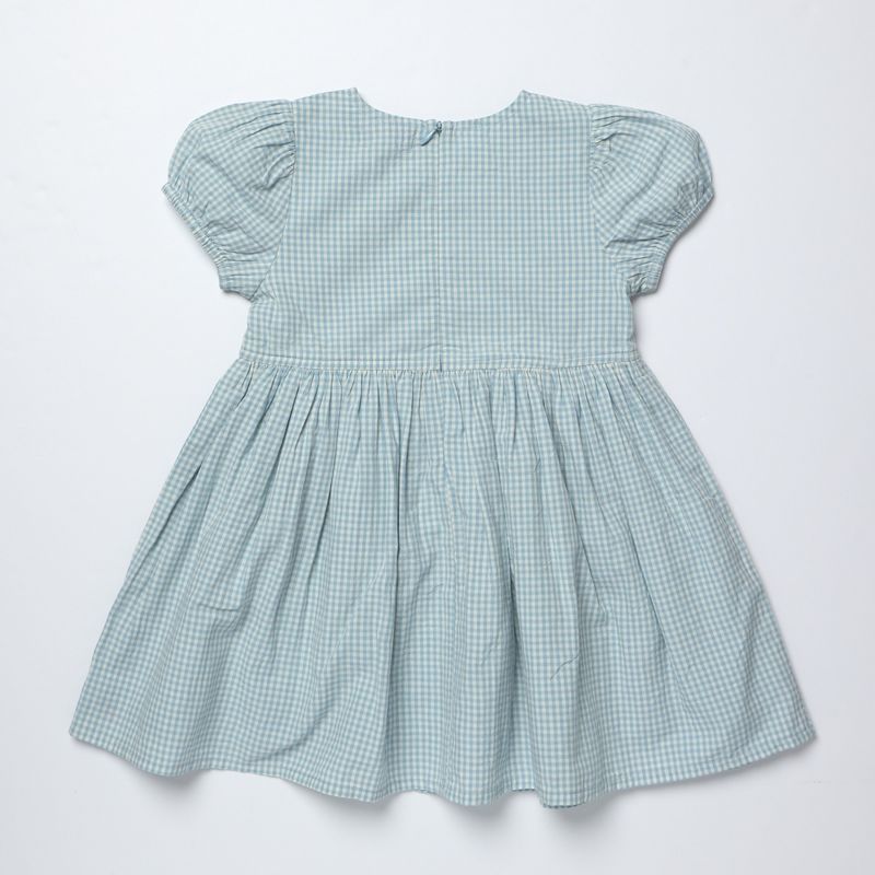 Pink Chicken Breyton Dress in Light Blue Gingham (size 2-6)