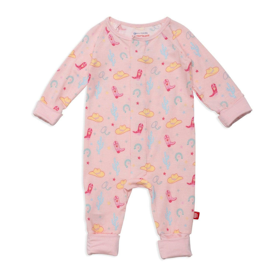 Magnetic Me Convertible Coverall in Pink Rodeo