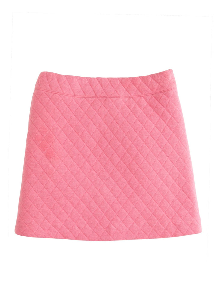 Bisby Quilted Mini Skirt in Rose