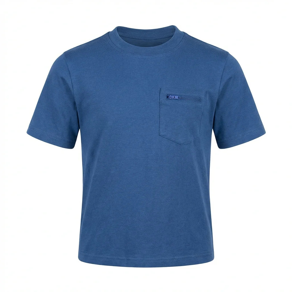 Finn Jetty Bamboo Tee in Navy