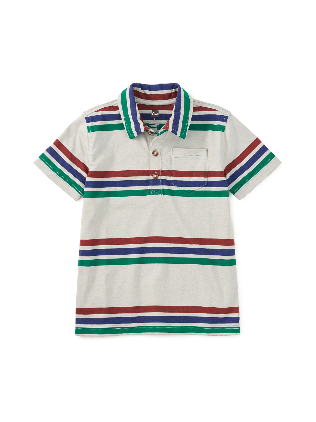 Tea Collection Mica Striped Polo