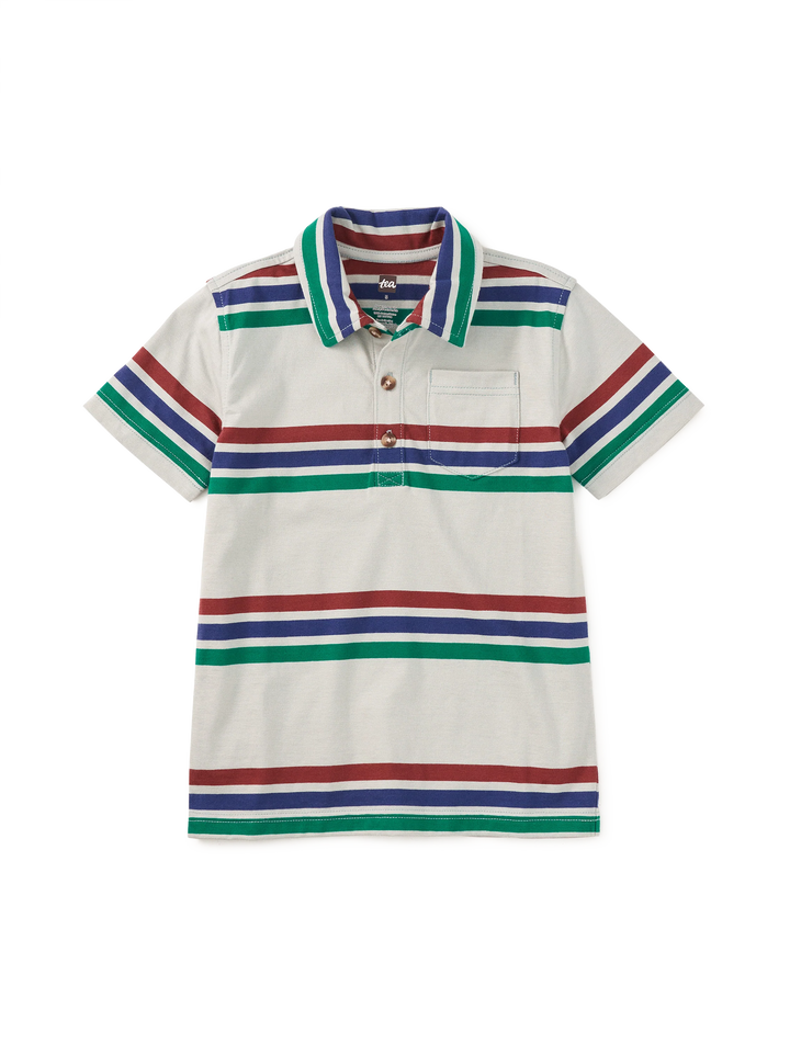 Tea Collection Mica Striped Polo