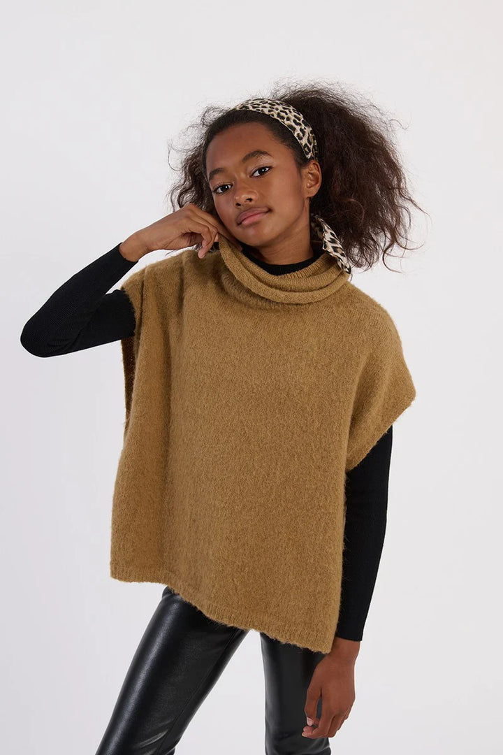 Molly Bracken Girls Knitted Poncho