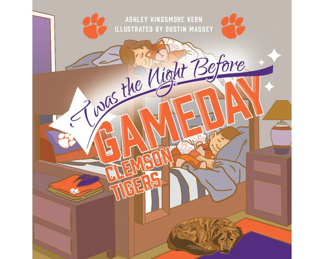 Mascot Books Twas the Night Before Gameday-Clemson