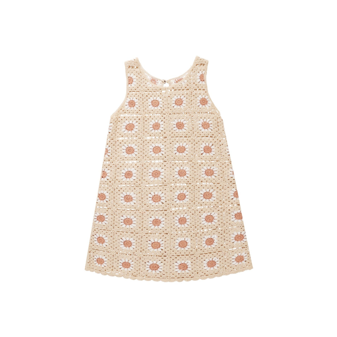 Rylee & Cru Floral Crochet Mini Dress
