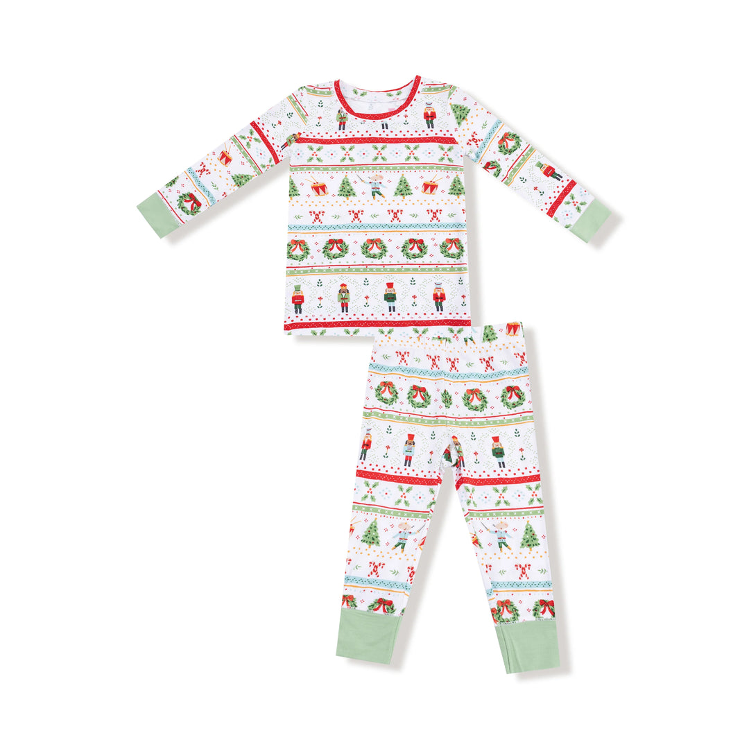 Angel Dear Nutcracker Fair Isle Loungewear Set