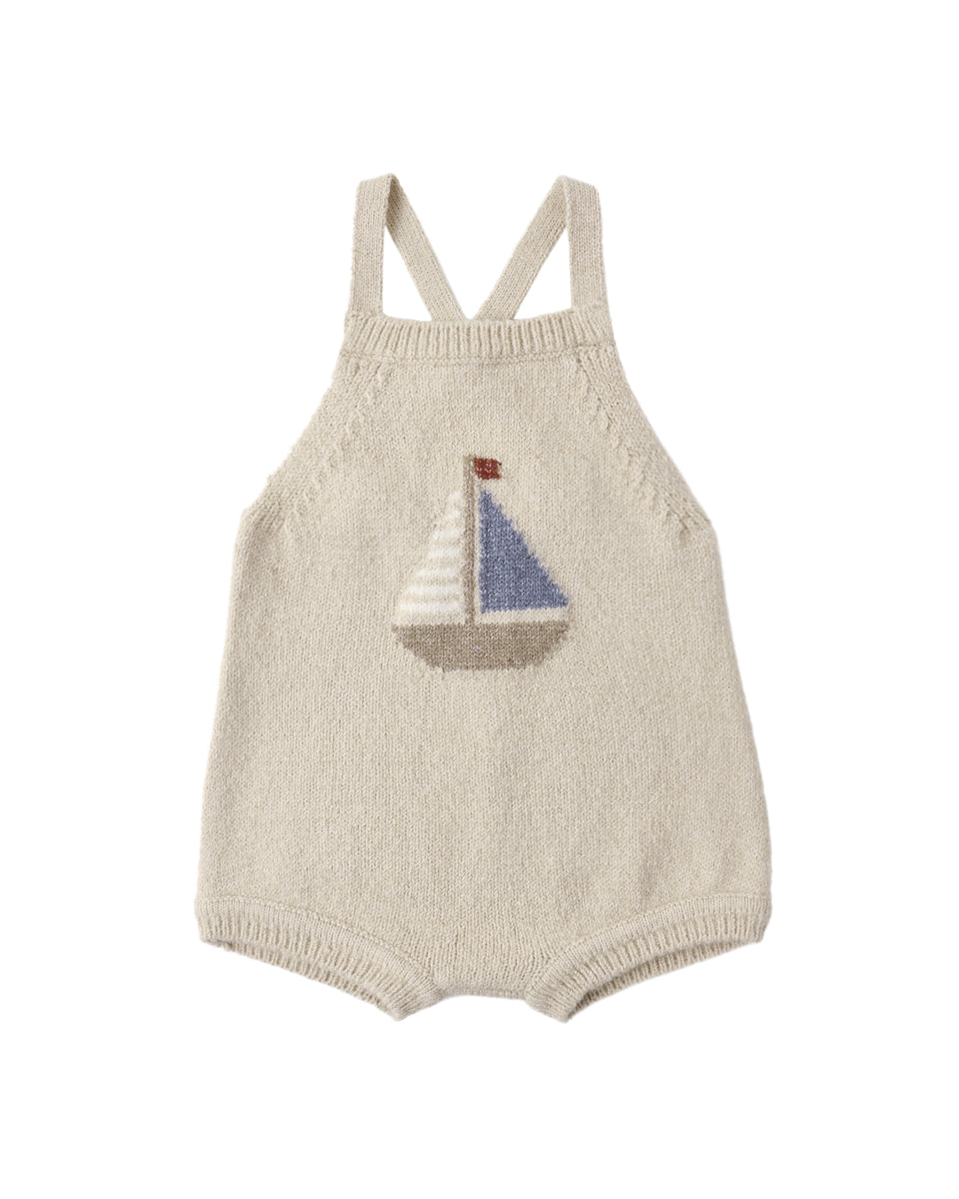 Rylee & Cru Sailboat Fisher Romper